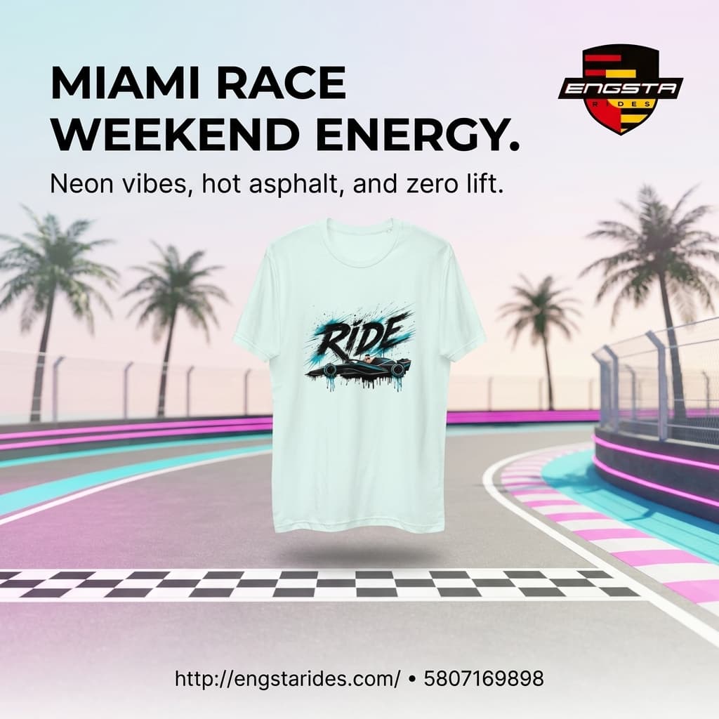 Engsta Miami F1 Tee Race Weekend Fuel