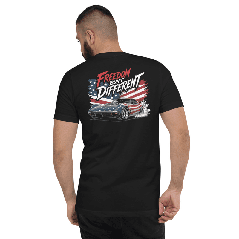 'Merica - Unisex V-Neck Tee | Bella + Canvas 3005
