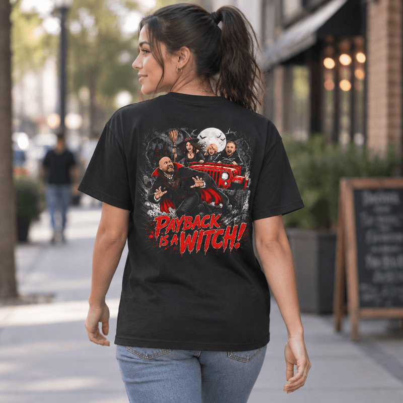 PayBack - Unisex garment-dyed drop-shoulder t-shirt